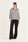 SCENIC TOP - black/whit
